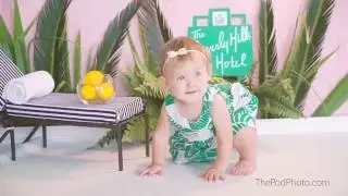 Chloe's Beverly Hills First Birthday Photo Session
