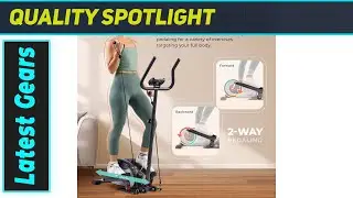 Мини-эллиптический тренажер Sunny Health & Fitness: потрясающая тренировка за рабочим столом и за...