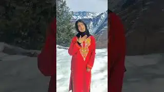 hun lagia sajna barfa #viral slow fall #video