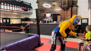 Little taco birthday wrestling show 