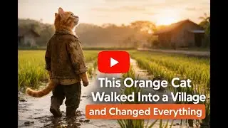 This Orange Cat Walked Into a Village and Changed Everything. #cats #storytelling #villagelife