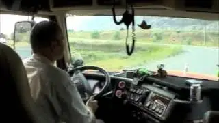 Test Drive Volvo VT880 I Shift with low step 3 axels semitrailer