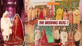 Haldi to Wedding Night || Anee Dii Ki Shaadi❤️✨|| Part 2 || Full Masti,Dance&Emotions 😍 #shaadivlog