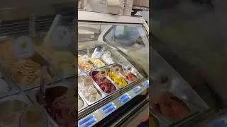 countless flavours of gelato in Italy #gelato #italy #foodie #icecream #musttryfood