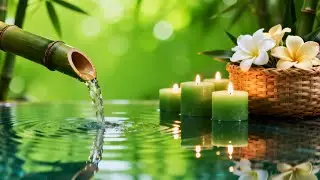 Sleep Better Tonight | Piano & Bamboo Water Sounds 癒しの音