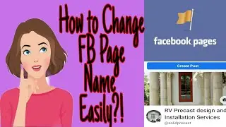 How to Change FB page name in JUst 1-2mins?! #fbpagesetup #fbpagename
