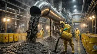 How It&rsquo;s Made: Gasoline ⛽🚗 &mdash; The Incredible Transformation of Crude Oil into Car Fuel!