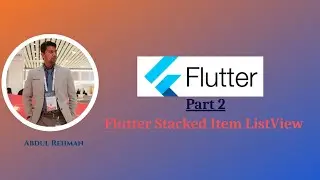 Flutter Stacked Item ListView | Flutter UI Design Tutorial | Scroll Animation || Part 2