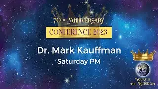 Saturday PM - Dr  Mark Kauffman