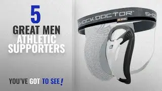 10 лучших мужских спортивных болельщиков [Зима 2018]: Shock Doctor Core Supporter BioFlex Cup, для взрослых,