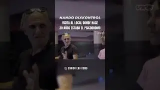 NANDO DIXKONTROL VISITA EL LOCAL DONDE HACE 30 A&Ntilde;OS ESTABA EL PSICODROMO