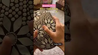 Silver Clutch ✨️ Meesho finds ❤️