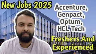 Freshers Jobs In 2025 | Accenture Hiring 2025 | Optum | Genpact | HCL Tech | Neeraj Bhatia Vlogs