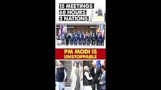 #G7Summit | 15 Meetings, 60 Hours, 2 Nations | Prime Minister Modi is unstoppable