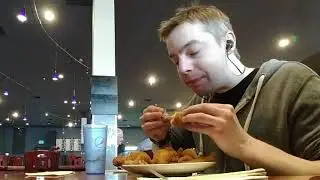 How Much Fried Food can One Man Eat!? AYCE Buffet Challenge!