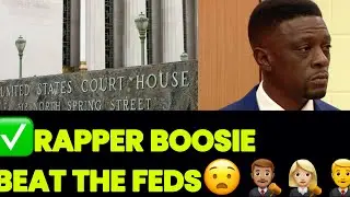 👮🏻&zwj;♂️RAPPER BOOSIE BEAT THE CALIFORNIA FEDS + SWEET PLEA DEAL + BOOSIE EXPECTS TO BE PARDON BY TRUMP