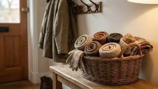 Tweak It Thursday: 10-Minute Winter Entryway Command Center ❄️