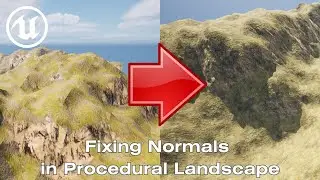 Fixing Normals in Procedurally Generated Terrain