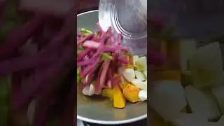 নিরামিষ লাল ডাটার তরকারী // niramish lal datar tarkari // recipe #shortvideo