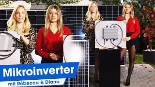R&eacute;becca Claude und Diana pr&auml;sentieren die beliebtesten Mikroinverter im November 2022 bei PEARL TV