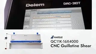 HARSLE QC11K-16X4000 CNC Guillotine Shearing Machine with DAC-310T
