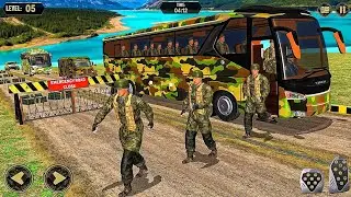 Army Bus Driving Game ।। 3D Bus Game ।। Army Bus Game ।। Bus Games