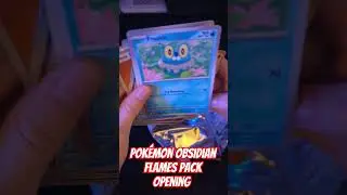 Pok&eacute;mon obsidian flames pack opening #pokemon #tcg #packopening #cards #pok&eacute;moncollector