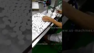 Desktop semi automatic medical glass vial bottle crimping sealing machine testing video