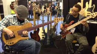 Steve Rosati and Matt Kirkwood at NAMM