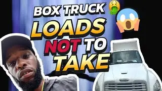 Box Truck Loads Not To take learning first hand 🚛🚚 #boxtruck #truck #trucking #fyp