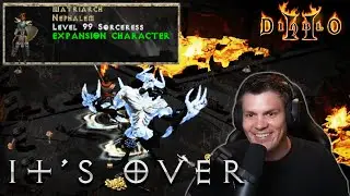 Hitting Level 99!!!  It's finally over - Diablo 2