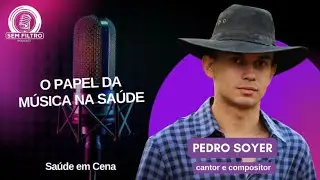Cantor e compositor Pedro Soyer apresenta seu 1&deg; &aacute;lbum e fala sobre o papel da m&uacute;sica na sa&uacute;de. #39
