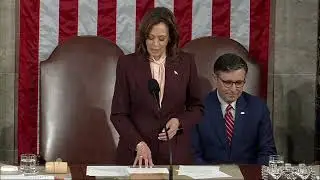 Kamala Harris oversees certification of Trump's election victory, 4 years after Capitol riot