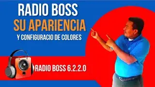 Radio Boss Su apariencia y colores