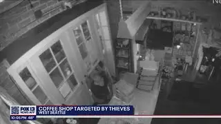 West Seattle coffee shop targeted by thieves | FOX 13 Seattle