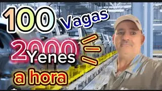 Muitas vagas de emprego em Okazaki Japão (100) Explicação sobre o canal!!!