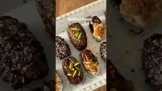 Stuffed Dates | Healthy and wholesome  #viralrecipes #ramadan #dates #healthyfood