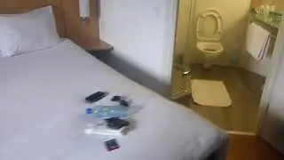 My Ibis Hotel Room in Krakow Centrum - Poland - July 2017