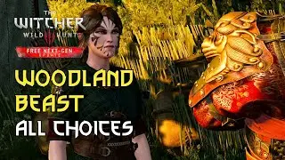 Woodland Beast Contract: All choices Walkthrough Witcher 3 [Next Gen Update]