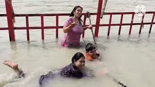 Ganga🌊Ghat per jaake kri Masti | Garmi se bachne ka tarika ||