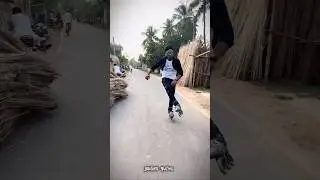 Power me hum 😱💪🏻🤯 #girl #reaction #wow #onroadreaction #papular #skating #reels #shorts #india #yt