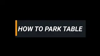 How to Park a Table in Spirit VPOS | Hold Order Feature Explained