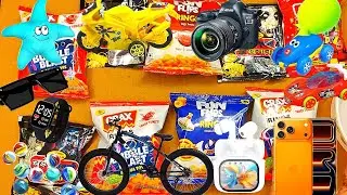 Latest Big Collection of snacks😱 with Free gifts inside unboxing and review 😇