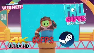 Fall Guys: Ultimate Knockout VICTORY #2 (Jump Showdown) - (PC 4K 60FPS) - No Commentary