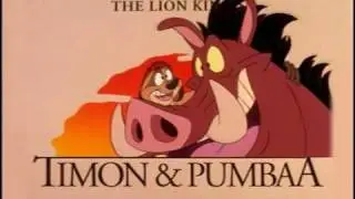 La Aventuras de Tim&oacute;n y Pumba - Opening