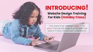 website design for kids