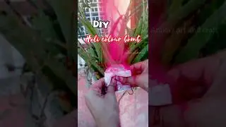Holi Craft | DIY Holi Colour Bomb | How to make Holi Colour Bomb #shorts #holi