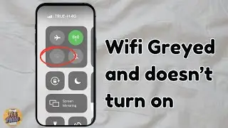 Fix iPhone Wi-Fi Icon Greyed Out | Can't Turn On Wi-Fi (2025 Guide)