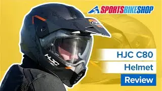 HJC C80 adventure flip-up motorcycle helmet review - Sportsbikeshop
