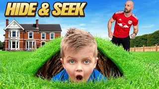 HIDE & SEEK IN MY NEW HOUSE!